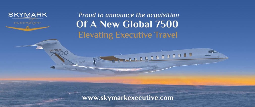 SkyMark Executive is delighted and proud to announce the acquisition of a brand new Global 7500 for our esteemed client.
