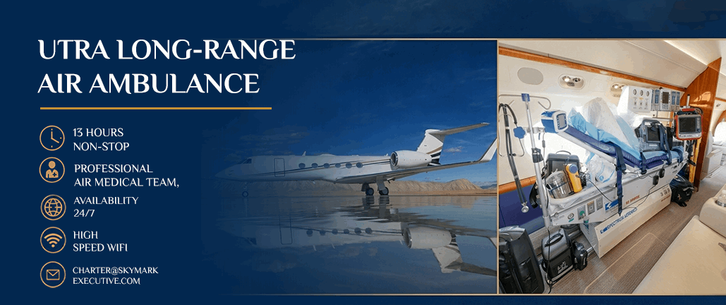 Introducing Our Utra Long-Range Air Ambulance