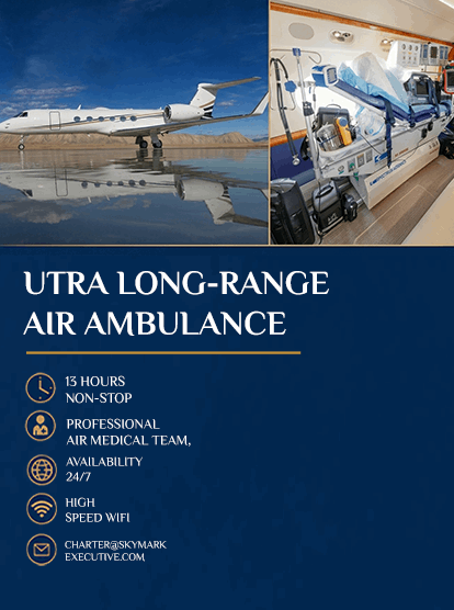 Introducing Our Utra Long-Range Air Ambulance